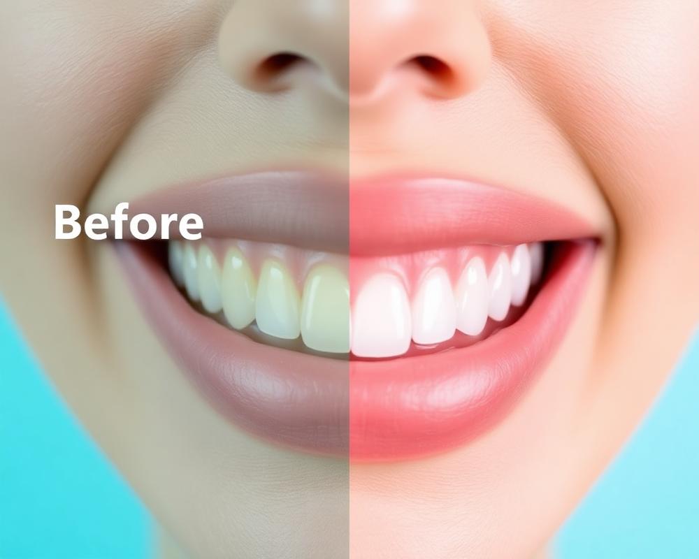 Resultado de tratamento: Clareamento dental
